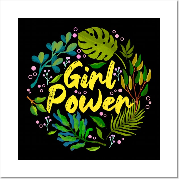 Girl Power Wall Art by Tebscooler